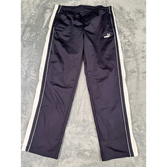Men’s M Navy/White Puma Track Pants – Excellent Condition - Picture 1 of 9